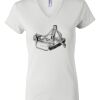 Women's Short Sleeve V-Neck T-Shirt Thumbnail