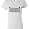 Women's Short Sleeve V-Neck T-Shirt Thumbnail