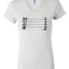 Women's Short Sleeve V-Neck T-Shirt Thumbnail