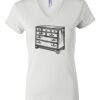 Women's Short Sleeve V-Neck T-Shirt Thumbnail