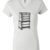 Women's Short Sleeve V-Neck T-Shirt Thumbnail