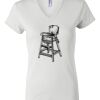 Women's Short Sleeve V-Neck T-Shirt Thumbnail