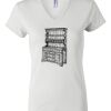 Women's Short Sleeve V-Neck T-Shirt Thumbnail