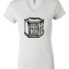 Women's Short Sleeve V-Neck T-Shirt Thumbnail