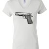 Women's Short Sleeve V-Neck T-Shirt Thumbnail