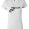 Women's Short Sleeve V-Neck T-Shirt Thumbnail