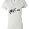 Women's Short Sleeve V-Neck T-Shirt Thumbnail