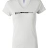 Women's Short Sleeve V-Neck T-Shirt Thumbnail