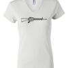 Women's Short Sleeve V-Neck T-Shirt Thumbnail