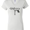 Women's Short Sleeve V-Neck T-Shirt Thumbnail