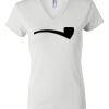 Women's Short Sleeve V-Neck T-Shirt Thumbnail