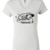 Women's Short Sleeve V-Neck T-Shirt Thumbnail