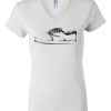 Women's Short Sleeve V-Neck T-Shirt Thumbnail