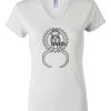 Women's Short Sleeve V-Neck T-Shirt Thumbnail