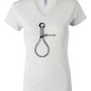 Women's Short Sleeve V-Neck T-Shirt Thumbnail