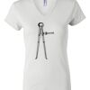 Women's Short Sleeve V-Neck T-Shirt Thumbnail