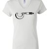 Women's Short Sleeve V-Neck T-Shirt Thumbnail