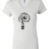 Women's Short Sleeve V-Neck T-Shirt Thumbnail