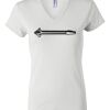 Women's Short Sleeve V-Neck T-Shirt Thumbnail