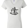 Women's Short Sleeve V-Neck T-Shirt Thumbnail