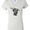 Women's Short Sleeve V-Neck T-Shirt Thumbnail