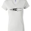 Women's Short Sleeve V-Neck T-Shirt Thumbnail