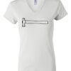 Women's Short Sleeve V-Neck T-Shirt Thumbnail