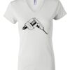 Women's Short Sleeve V-Neck T-Shirt Thumbnail