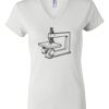 Women's Short Sleeve V-Neck T-Shirt Thumbnail