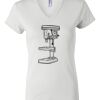 Women's Short Sleeve V-Neck T-Shirt Thumbnail