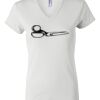 Women's Short Sleeve V-Neck T-Shirt Thumbnail