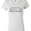 Women's Short Sleeve V-Neck T-Shirt Thumbnail