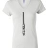 Women's Short Sleeve V-Neck T-Shirt Thumbnail