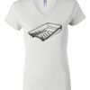 Women's Short Sleeve V-Neck T-Shirt Thumbnail