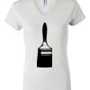 Women's Short Sleeve V-Neck T-Shirt Thumbnail