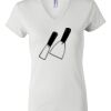 Women's Short Sleeve V-Neck T-Shirt Thumbnail