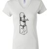 Women's Short Sleeve V-Neck T-Shirt Thumbnail