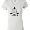 Women's Short Sleeve V-Neck T-Shirt Thumbnail