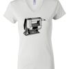 Women's Short Sleeve V-Neck T-Shirt Thumbnail