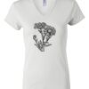 Women's Short Sleeve V-Neck T-Shirt Thumbnail