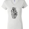 Women's Short Sleeve V-Neck T-Shirt Thumbnail