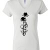 Women's Short Sleeve V-Neck T-Shirt Thumbnail