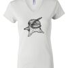 Women's Short Sleeve V-Neck T-Shirt Thumbnail