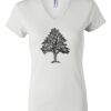 Women's Short Sleeve V-Neck T-Shirt Thumbnail