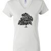 Women's Short Sleeve V-Neck T-Shirt Thumbnail