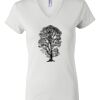 Women's Short Sleeve V-Neck T-Shirt Thumbnail