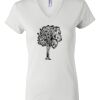 Women's Short Sleeve V-Neck T-Shirt Thumbnail