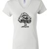 Women's Short Sleeve V-Neck T-Shirt Thumbnail