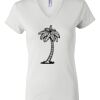 Women's Short Sleeve V-Neck T-Shirt Thumbnail