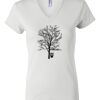 Women's Short Sleeve V-Neck T-Shirt Thumbnail